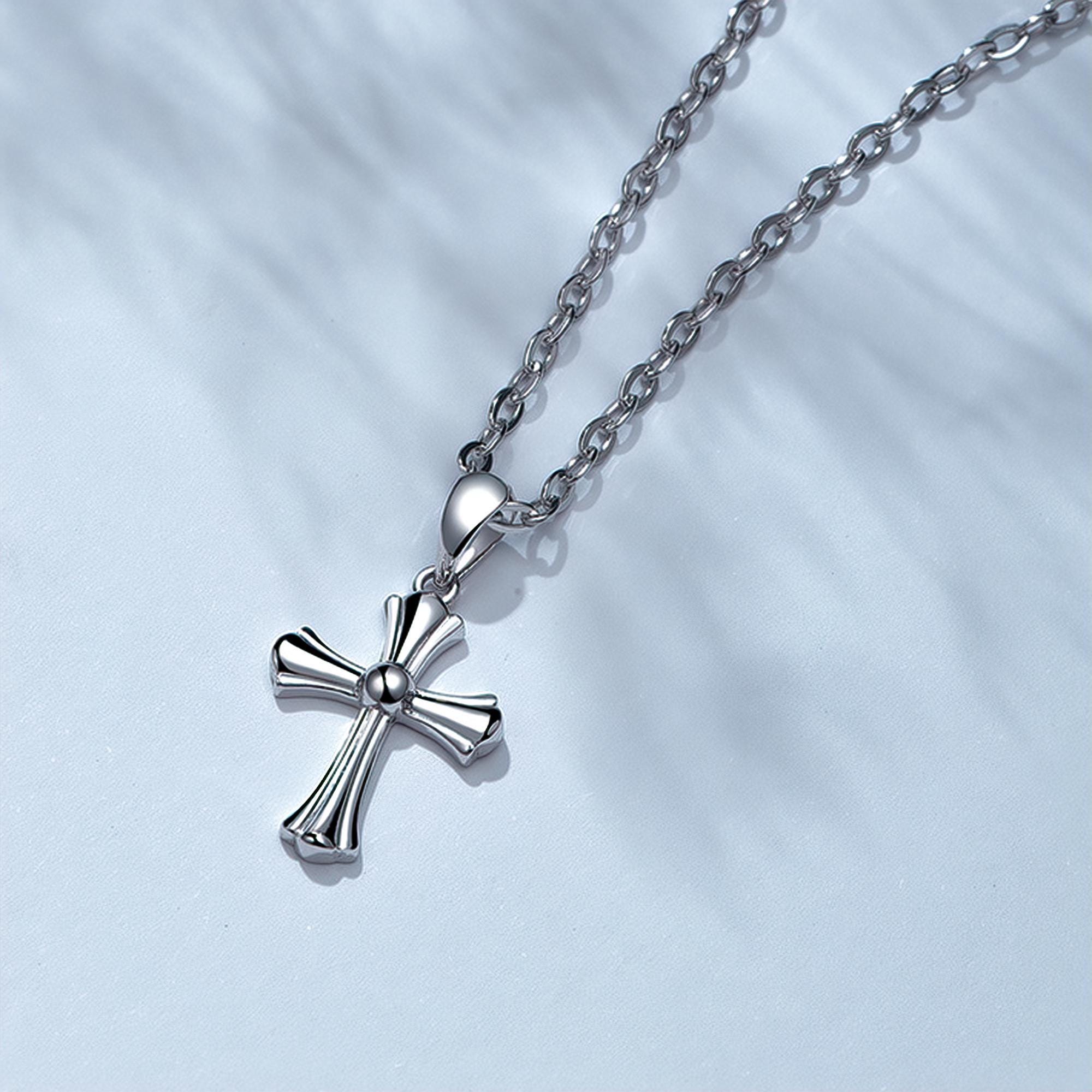 Platinum Cross Small - Etsy