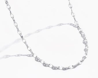 2.8 mm プラチナ PT950 ツイストリンクチェーン 7インチ 16インチ 18