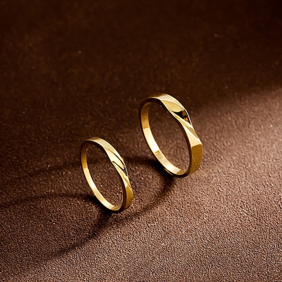 Infinity ring 18k gold discount