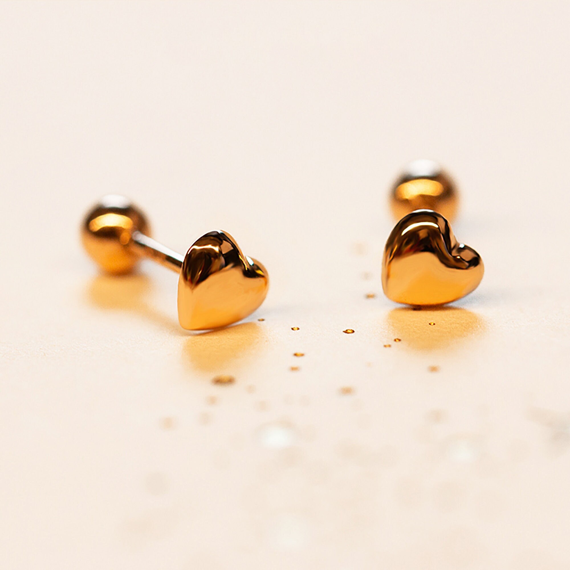 18k gold 2024 infant earrings
