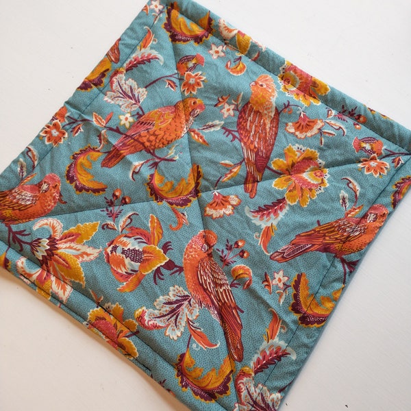 Bird of paradise Lap Pad / Pee Pad For Small Animals, Guinea pig Rabbit c and c cage liner