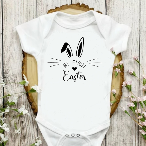 my first easter svg, easter bunny svg, baby first easter svg, Dxf, Png, Eps, jpeg, Cut file, Cricut, Silhouette, Print, Instant download
