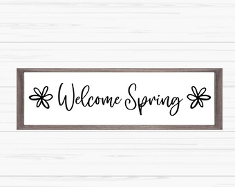 bienvenido svg, spring svg, spring sign svg, Dxf, Png, Eps, jpeg, Cut file, Cricut, Silhouette, Print, Instant download