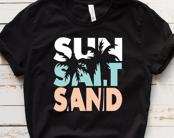 sun salt sand svg, summer svg, beach svg, vacation svg ,Dxf, Png, Eps, jpeg, Cut file, Cricut, Silhouette, Print, Instant download