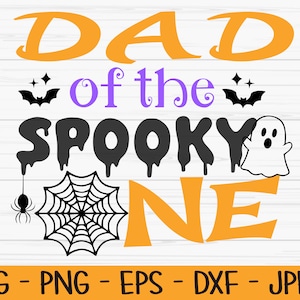 tata strasznego svg, halloween svg, pierwsze urodziny svg, dxf, png, eps, jpeg, plik do cięcia, cricut, sylwetka, wydruk, natychmiastowe pobieranie