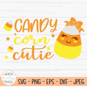 candy corn cutie svg, halloween svg, baby kids svg, Dxf, Png, Eps, jpeg, Cut file, Cricut, Silhouette, Print, Instant download