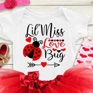 little miss love bug svg, baby valentine svg, valentines day svg,Dxf, Png, Eps, jpeg, Cut file, Cricut, Silhouette, Print, Instant download