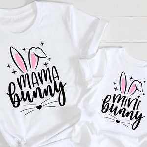 Ostermama und ich svg, Mama Hase svg, Mini Hase svg, Ostern, Dxf, Png, Eps, jpeg, Cut Datei, Cricut, Silhouette, Druck, Sofort Download