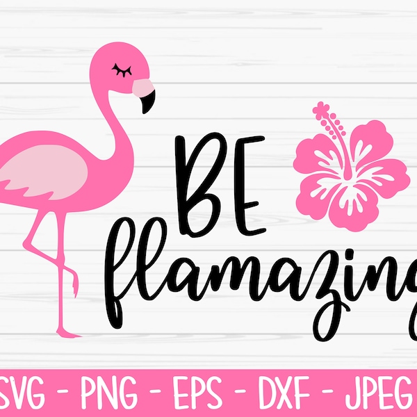 be flamazing svg, summer svg, flamingo svg, Dxf, Png, Eps, jpeg, Cut file, Cricut, Silhouette, Print, Instant download