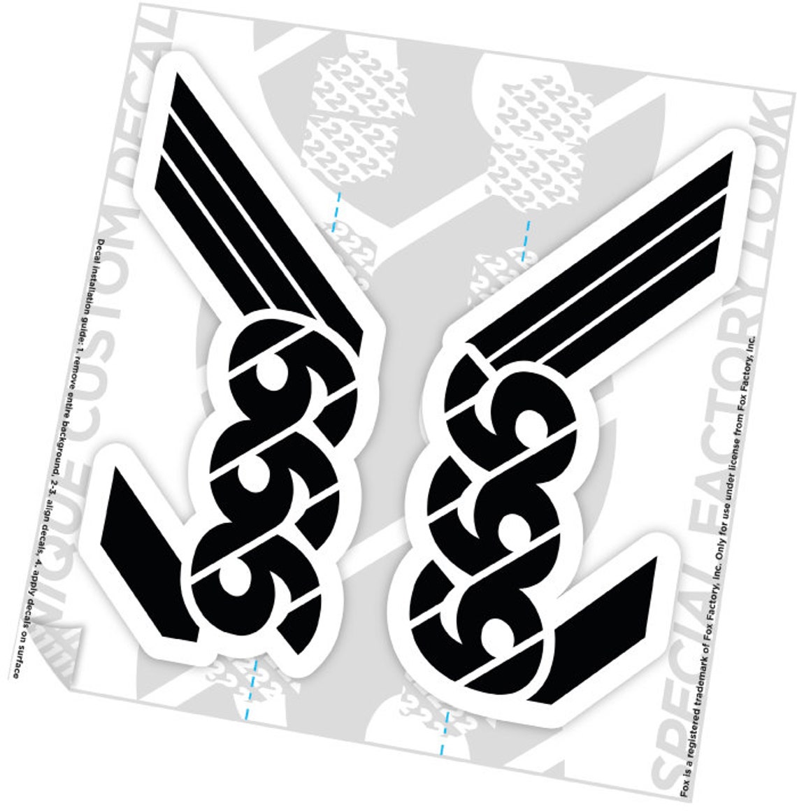 Rock Shox ZEB Decals Chrome Ultimate 2022 Super Gold Silver Etsy