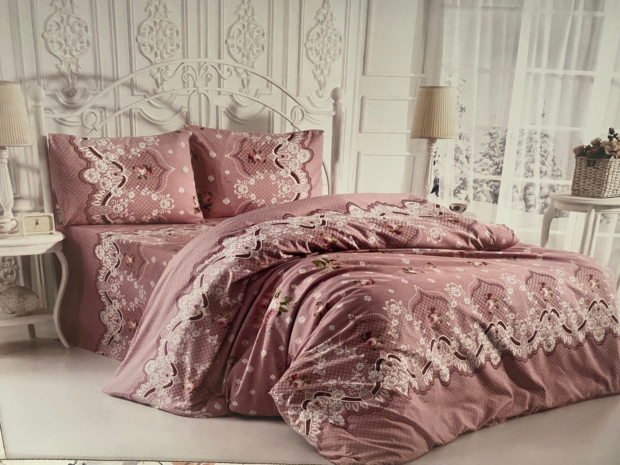 Ensemble de Literie en Coton