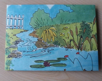 Envelope Landscape Fairy Tale