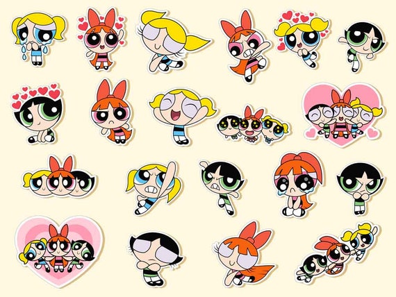 Powerpuff girls sale stickers