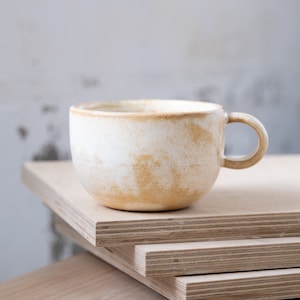 IN STOCK 300ml/10,1oz coffee or tea mug/cup on white, handmade, stoneware, ceramic. image 2