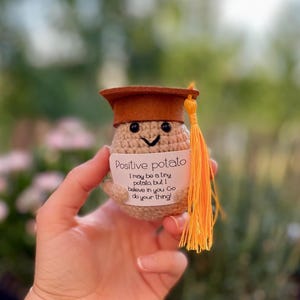 Papa Positiva - Papa de Graduación con Sombrero de Diploma - Regalo Único para Aprobar un Examen - Regalo Motivacional