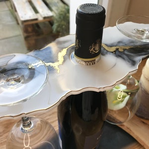 Epoxy Wine Butler gifts wedding Gifts resin Art champagne Glass Holder wine Glass Holder custom home Decor anniversary Gifts Etsy Australia
