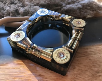 Ashtray with real cartridge cases | Gifts for father | Gifts for men | Gifts for hunters | German army | Gift for boyfriend