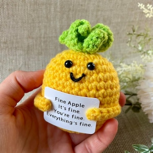 Fine Apple - ananas felice - il tuo portafortuna per il buon umore - idea regalo - regalo di compleanno - regali speciali