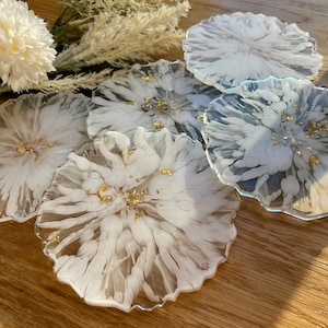 Sottobicchieri Matrimonio Fidanzamento Matrimonio Ospite Regalo Battesimo Addio al nubilato Sottobicchieri in resina Regalo Anniversario Segnaposto Festa della mamma Decorazione Festa