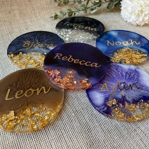 Regalos para invitados de boda | Tarjetas de lugar para bodas | Regalos de boda | regalo de bautizo | regalos hechos a mano para el Día de la Madre