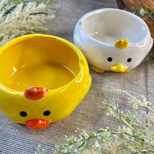 Posacenere Pollo - Pollo - Ceramica - Decorazione - Regalo - Regali per Amici - Regali Divertenti - Amicizia - Anatra - Individuale