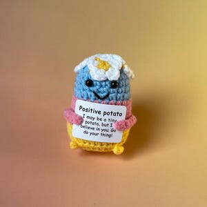 Bulte Positive Potato - patata felice - il tuo portafortuna per il buon umore - idea regalo - regalo di compleanno - regali speciali