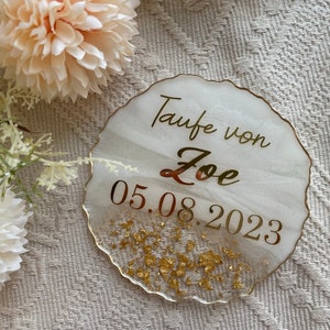 Gifts for wedding guests Wedding place cards Gifts for weddings Gifts for baptisms Engagement gifts Baby showers Epoxy image 2