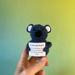 Koala Lento - Il tuo portafortuna per il buon umore - Idea regalo - Regalo di compleanno - Regali speciali con un messaggio positivo