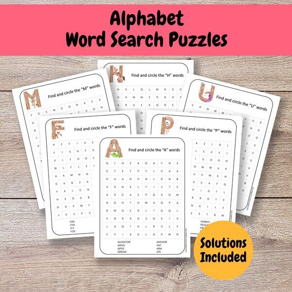 Word Search Skills Etsy Word Search Skills Etsy