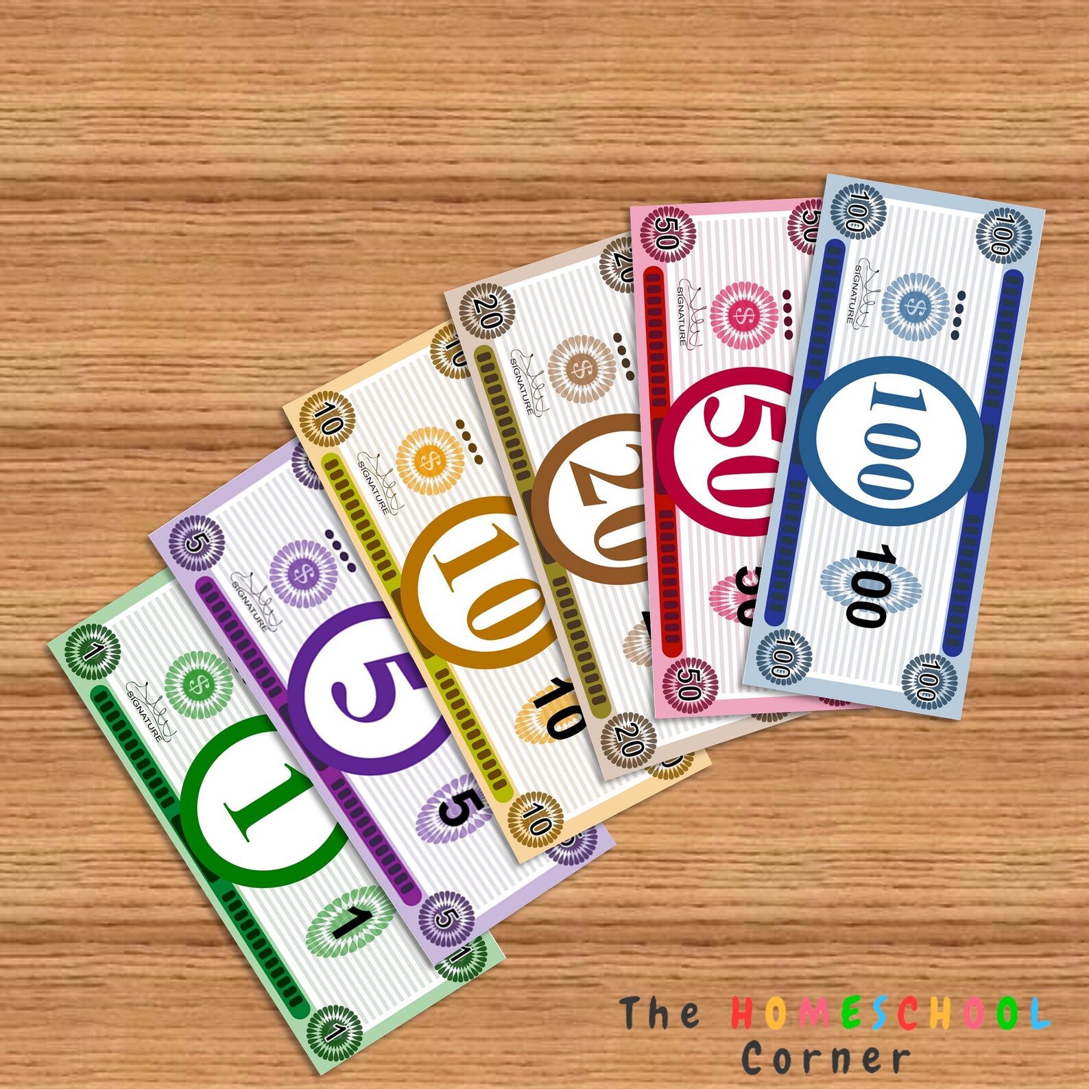 Printable Play Money, Custom Play Money, Fake Classroom Money, Pretend Money, Party Money, Kids ...