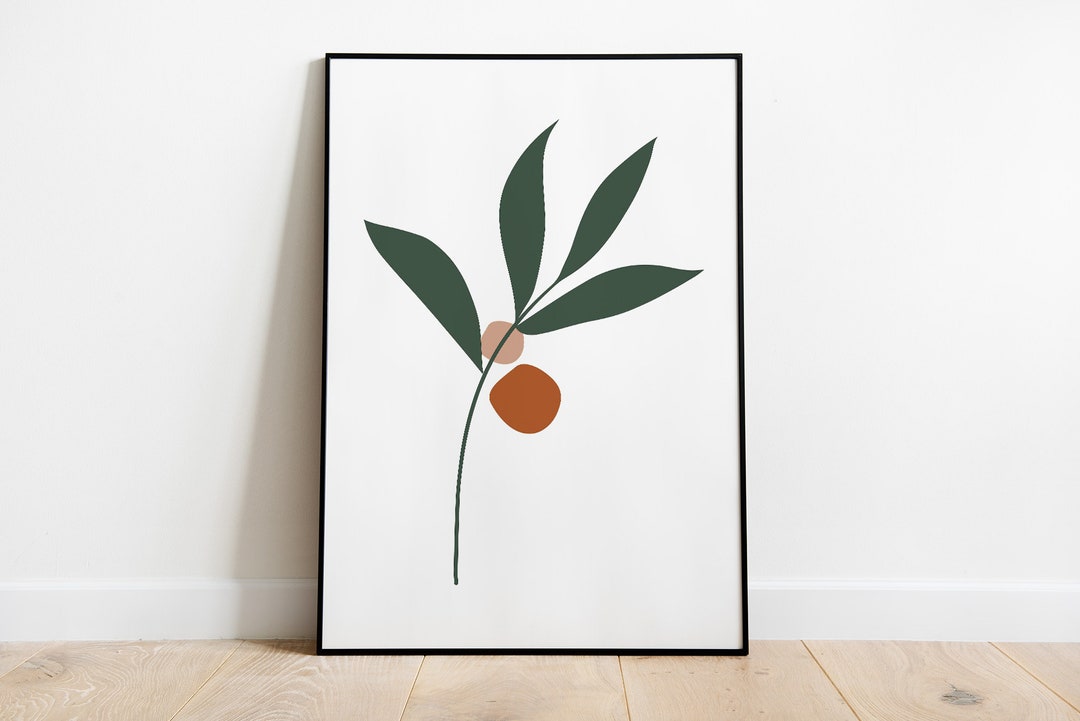 Printable Art Bundle Home Decor Printable Wall Art Botanical Etsy