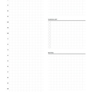 Daily Planner, Printable Half Sizeletter Inserts, Daily Planners and ...