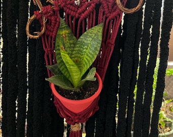 Love macrame plant hanger