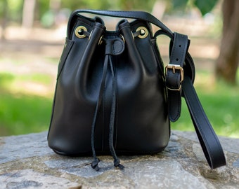 Sac bandoulière seau top