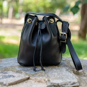 Greek Bucket Bag Etsy