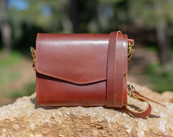 Pochette pour femme, Petit sac à bandoulière pour femme, Bandoulière rabattable en cuir, Femme dames, Sacs à main de soirée, Pochettes de soirée