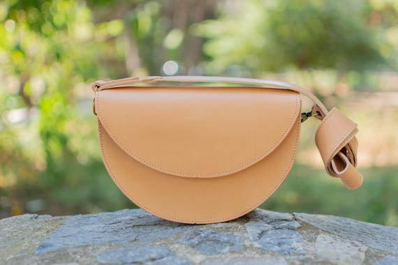 Leather Bag,half Moon for Women Crossbody Bag,cross Chest Bag