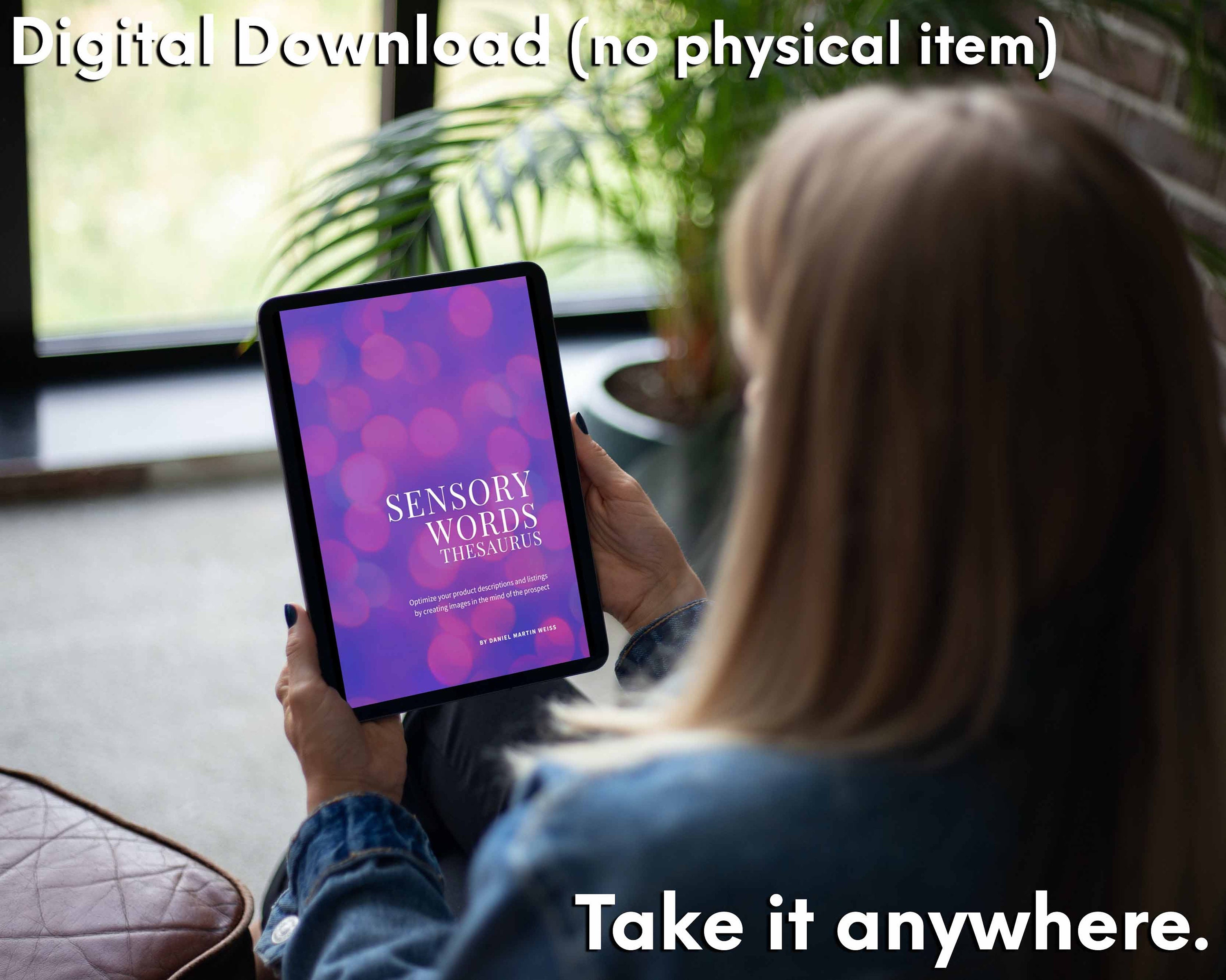 Writing Prompts Sensory Words Thesaurus for Product Descriptions