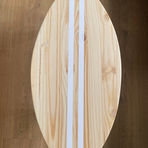 Table basse bois planche de surf image 6