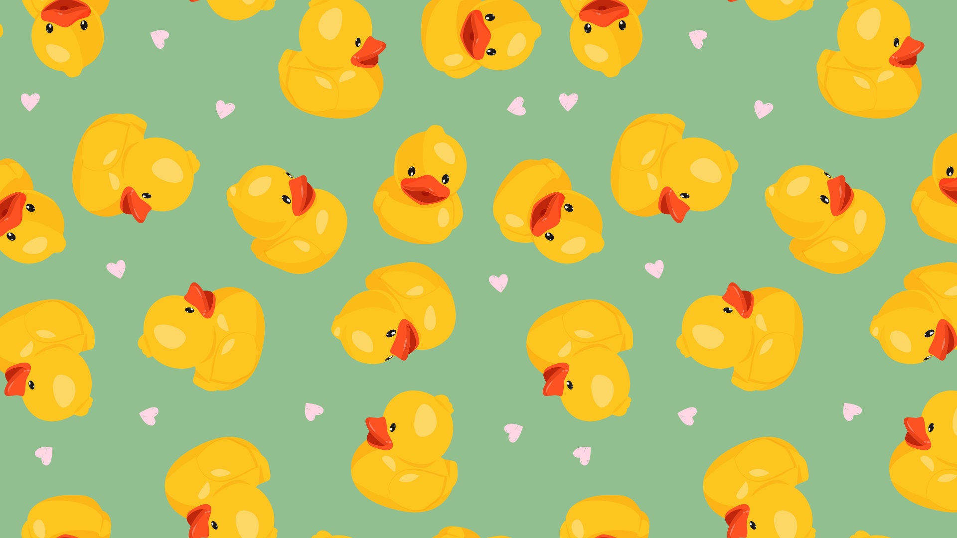 Virtual Baby Shower Background Zoom Ducks Etsy