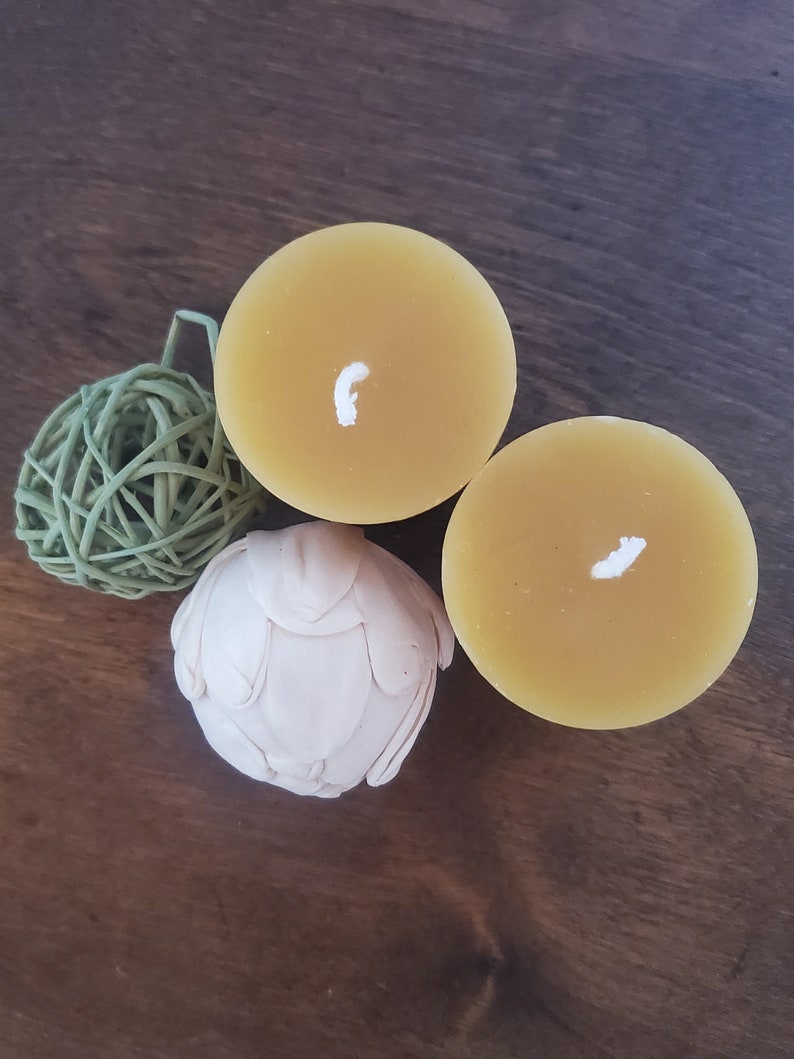 Beeswax Votive Candles Etsy