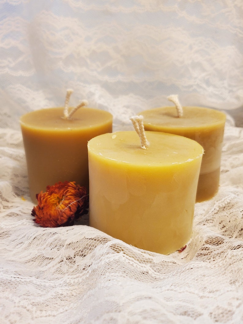 Beeswax Candle Cylinders