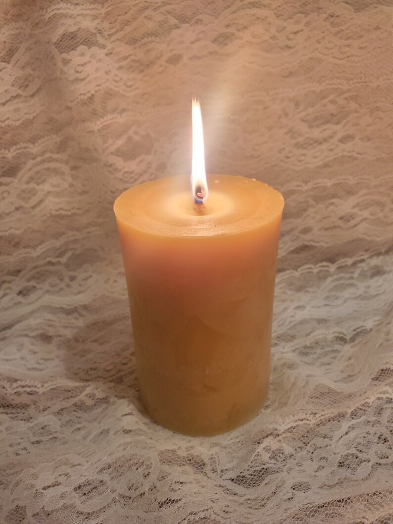 Beeswax Candle Cylinders - Thumbnail 3