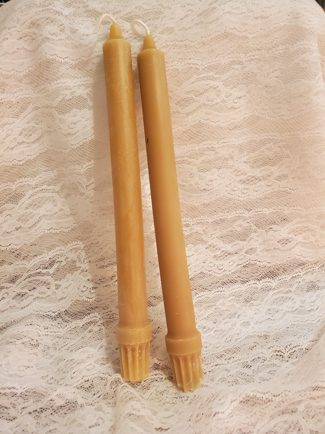 Bees Wax Candle Sticks Etsy