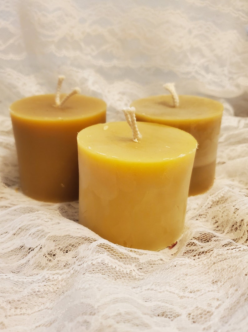 Beeswax Candle Cylinders - Thumbnail 4