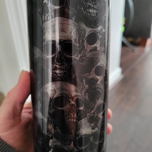 Skulls, Stainless Steel, 20oz Tumbler, coffee, water, gothic, gifts for men