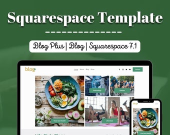 Squarespace blog template | Squarespace 7.1 | Squarespace Theme