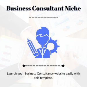 Business Consultant Squarespace 7.1 Website Template 画像 4