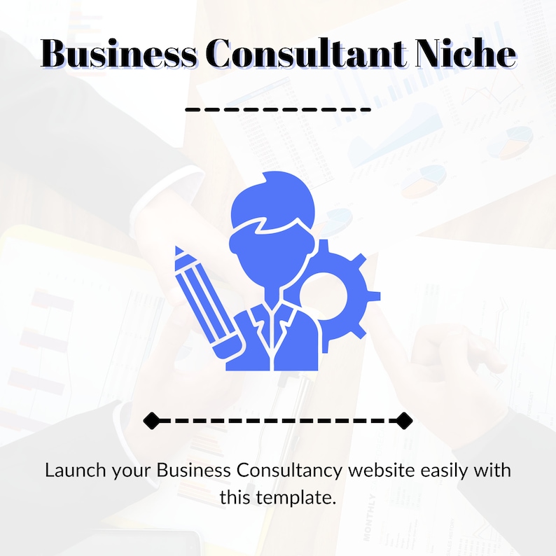 Business Consultant Squarespace 7.1 Website Template 画像 4