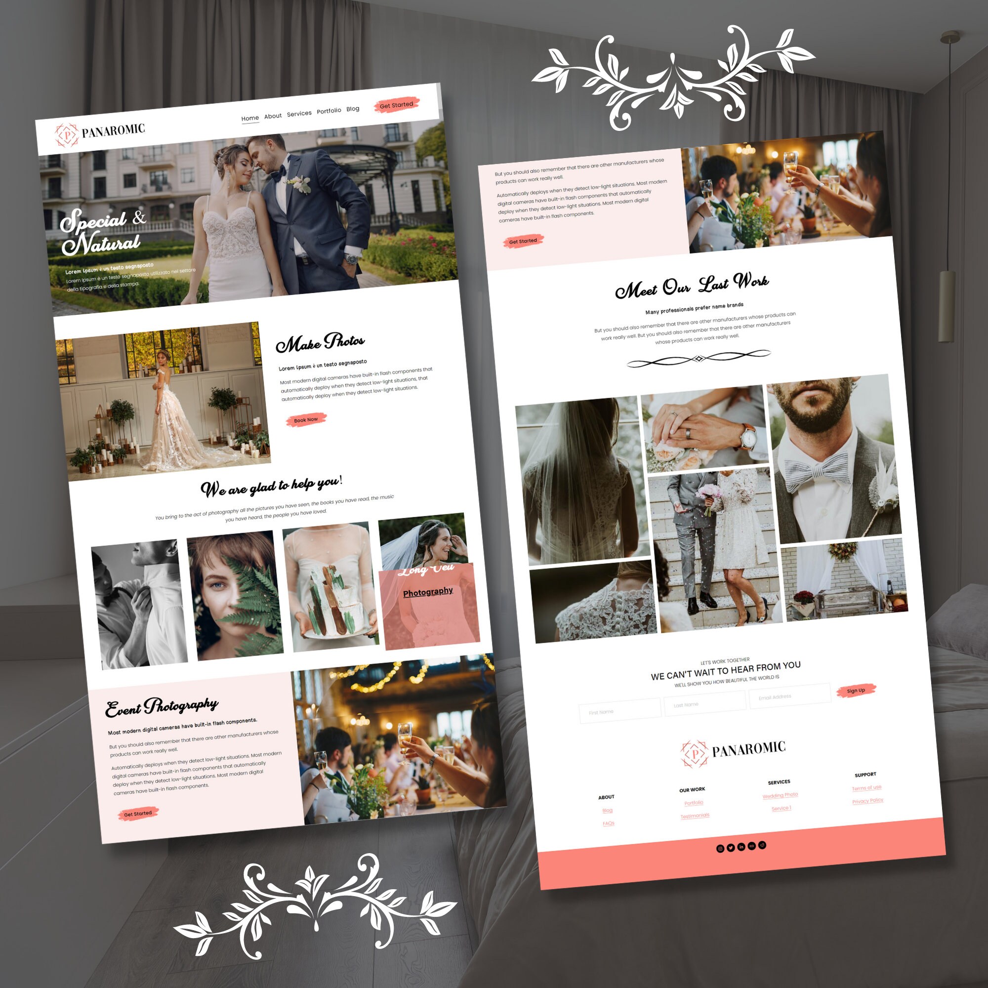 Modern Photography Squarespace Template (Instant Download) Etsy